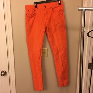 Orange Polo Jeans size 33x32